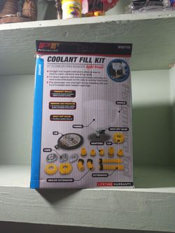 Coolant fill kit