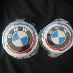 Bmw 82mm And 74mm  Emblems Brand New Both For $20