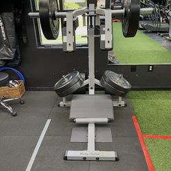 Leverage Squat $ Calf raise Machine