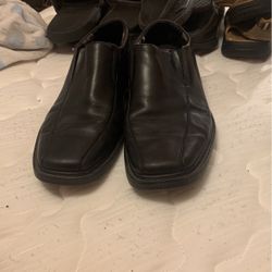 Mens Leather Dress Shoes Bostonian Size 10