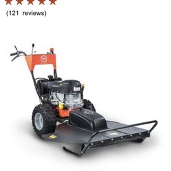 Field And brush Mower With finish Mower attachment 