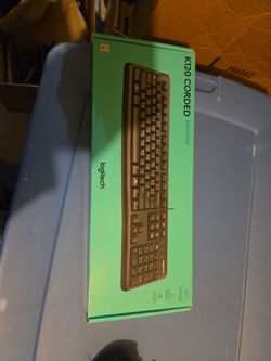 Logitech K120 Corded USB Keyboard