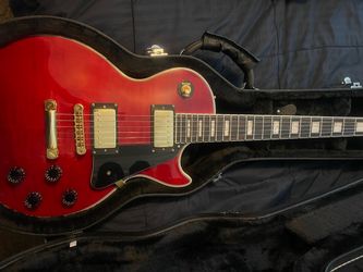 Chibson LP Custom wine red all redone