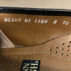 Men’s Shoes Leather-Nunn Bush-Handmade-Size 11.5–Black