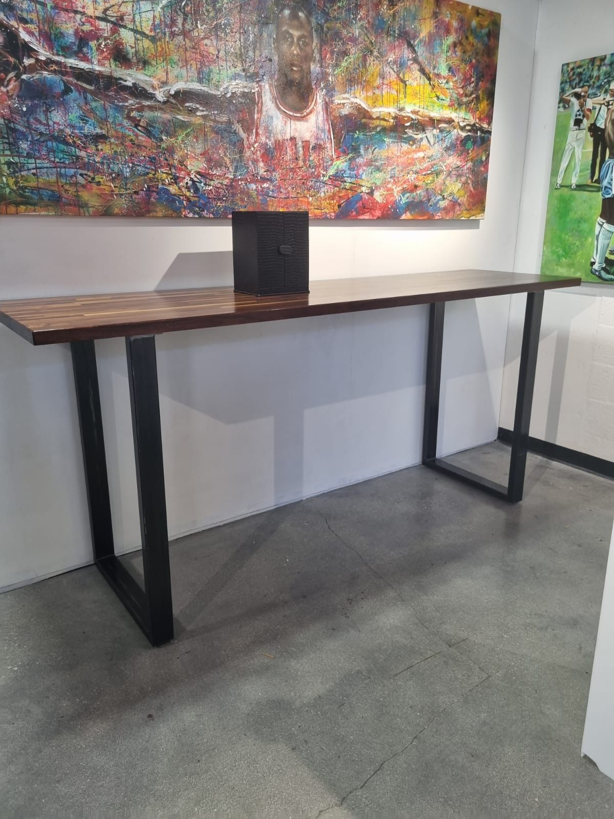 Incredible High Walnut Table