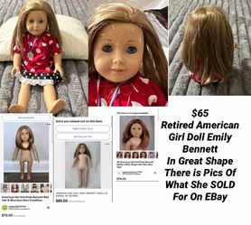(Price & Condition Is On Pics) 11 American Girl Dolls