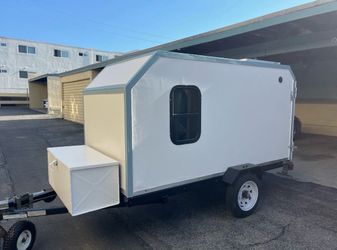 Square drop mini camper
