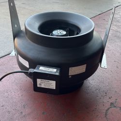 Hurricane 12” Inline Duct Fan