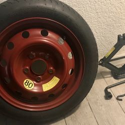Spare Tire and Jack Set 