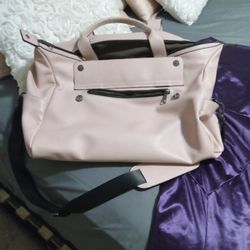 Pink Overnight Bag Never Used