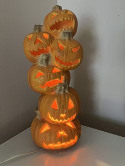 Pumpkin lamp