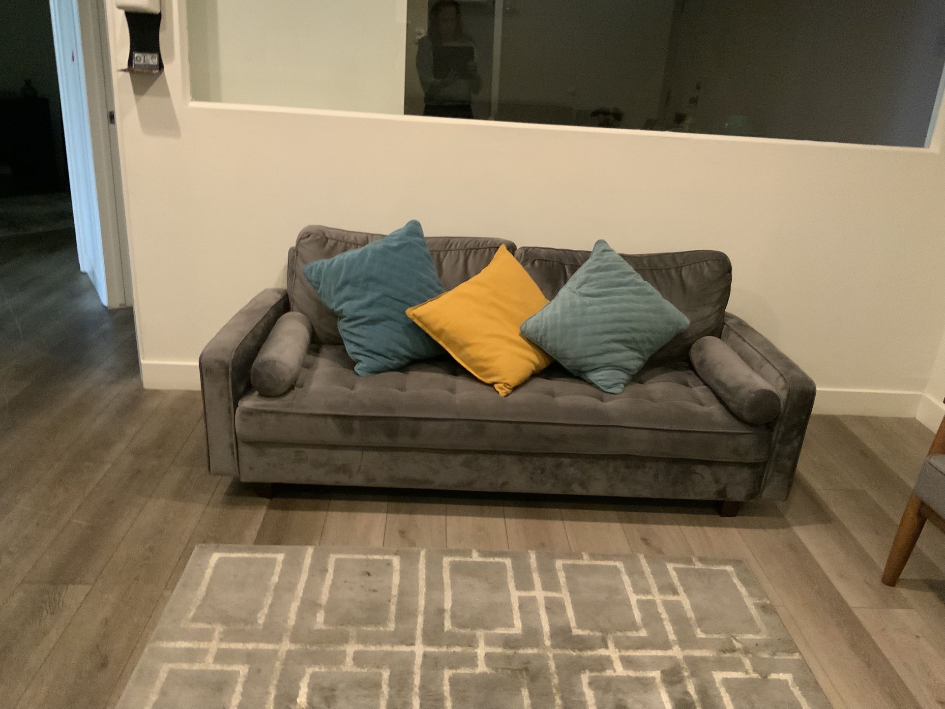 Gray couch