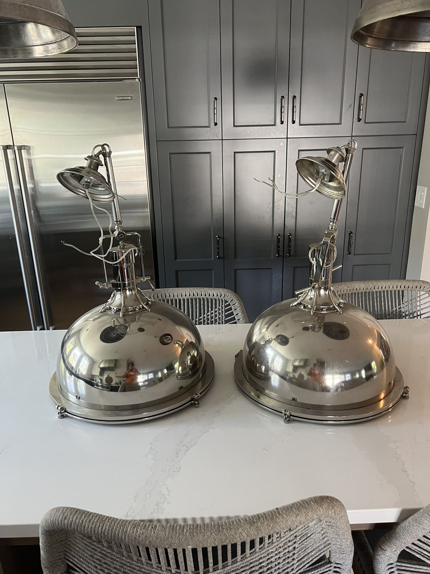 Kitchen Island Pendant Lights-restoration Hardware