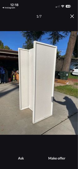 Pegboard display