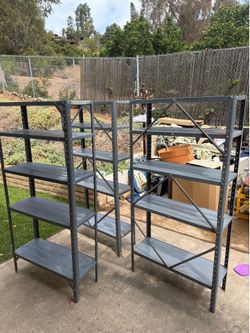 Metal Storage Racks (FREE)