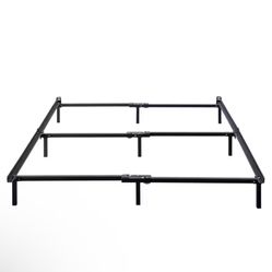 Compack Full Black Metal Bed Frame