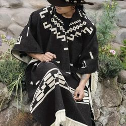 Western Hat With PONCHO  Set New 