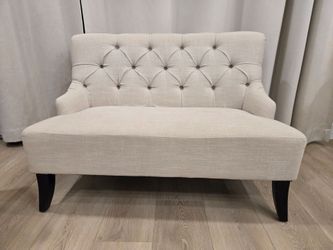 Tufted Mini Loveseat / Bench