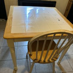 Kitchen Table With Chair 