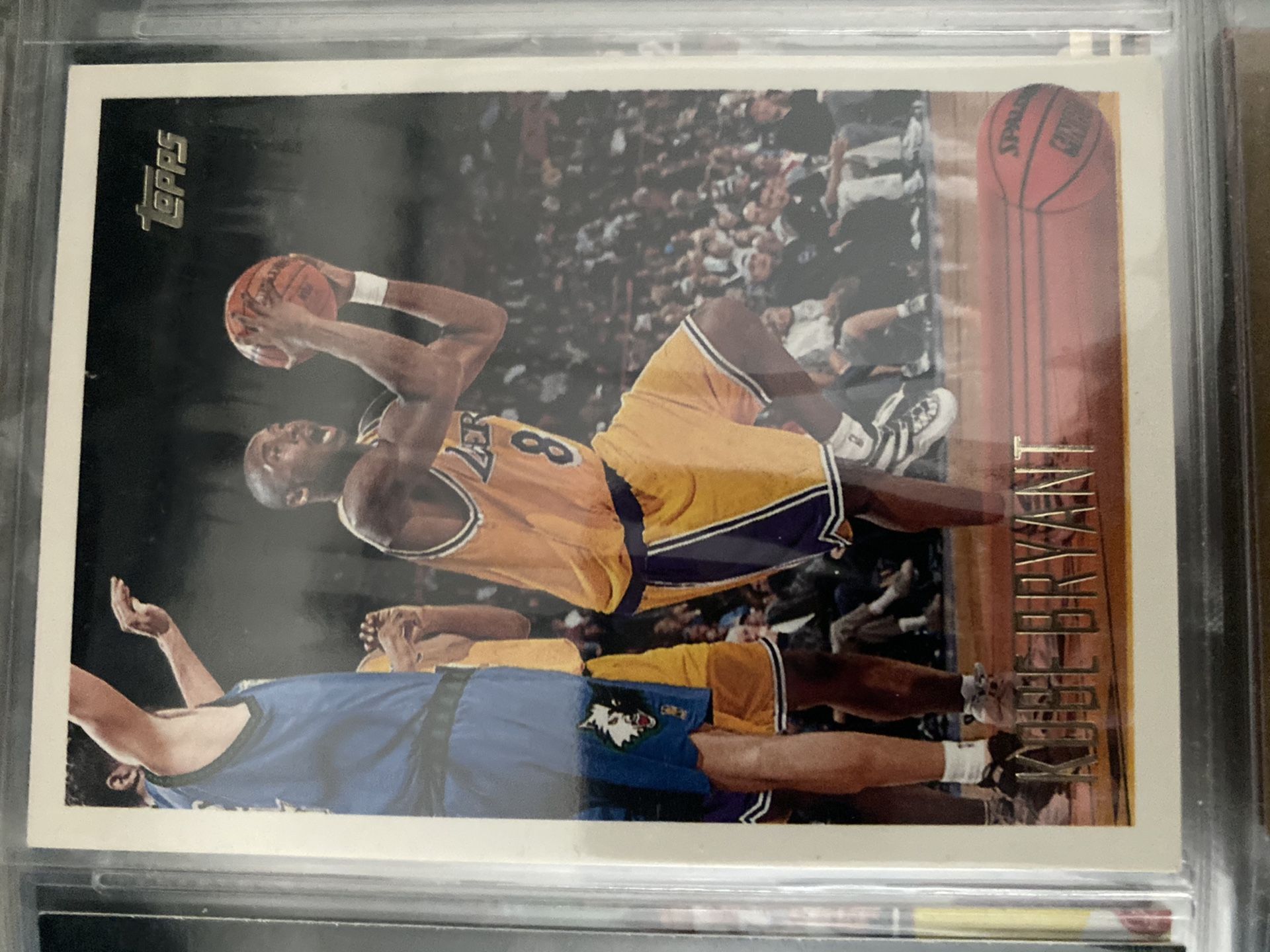 Kobe rookie card