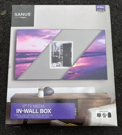 Sanus SA-IWB17-W1 TV Media In-Wall Box  