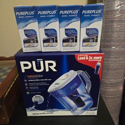 Water purifier with filters