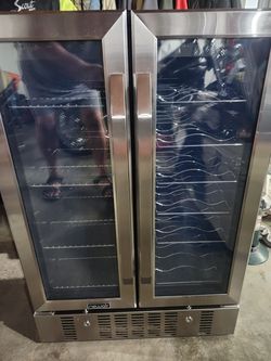 New air wine and beverage cooler