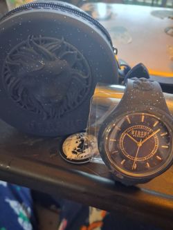 Versus Versace Tokyo Silicone Fire Island Watch Blue/Gold & Black/Gold