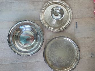 Silver platters
