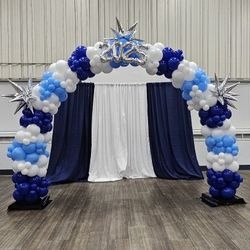 Balloon Arch Graduation 2025 