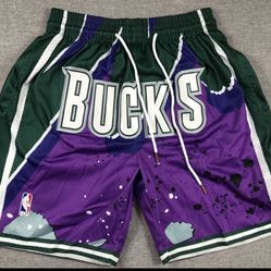 Bucks Just Don Shorts Size Medium-XL