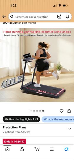 Treadmill / Caminadora (New)