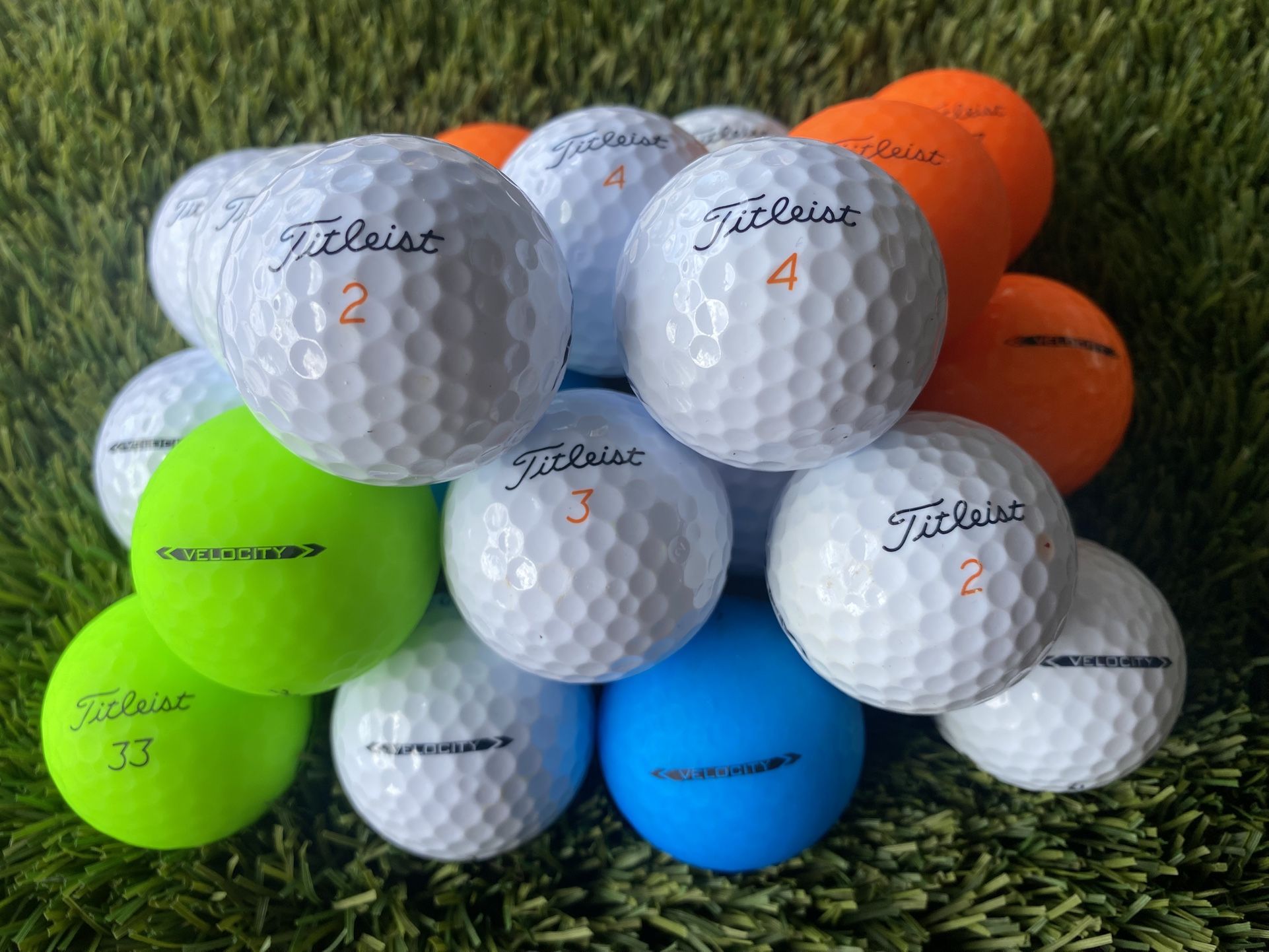 20  Titleist Velocity Golf ⛳️ Balls