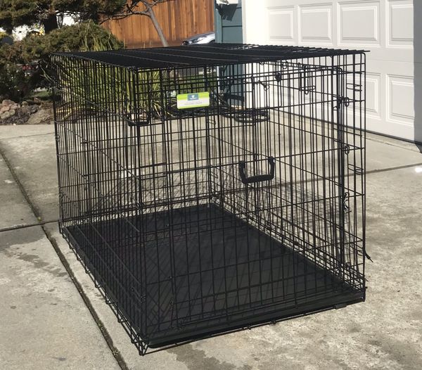 Top Paw Double Door Folding Wire Dog Crate 48 For Sale In San