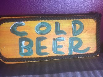 Beer sighn hand made