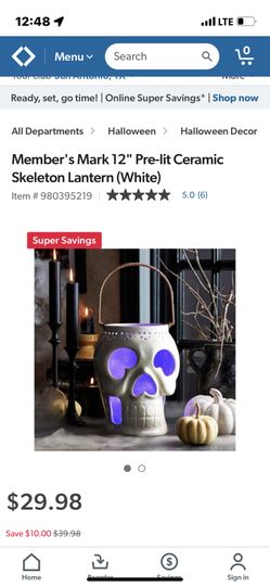 Skull Lamp From Sams