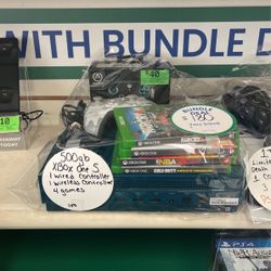 Xbox One S 500gb Bundle