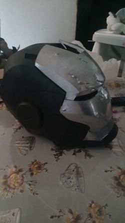 3d printed Ironman (war machine ) helmet