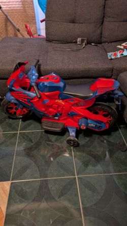 spiderman moto for kids $70 like new