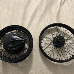 1977 Honda CB750 Wheel Set (17 Rear 19 Front)