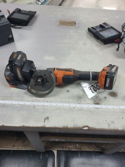 Ridgid cordless grinder