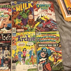 Vintage Comic Book Lot – Marvel, DC, Archie, Disney 