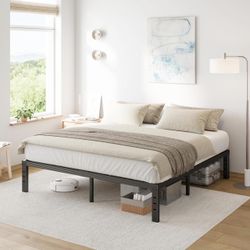King Platform Bed Frame 