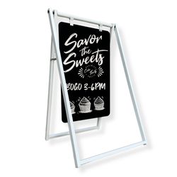 Pop-Up Metal Large A Frame 24” X 38”