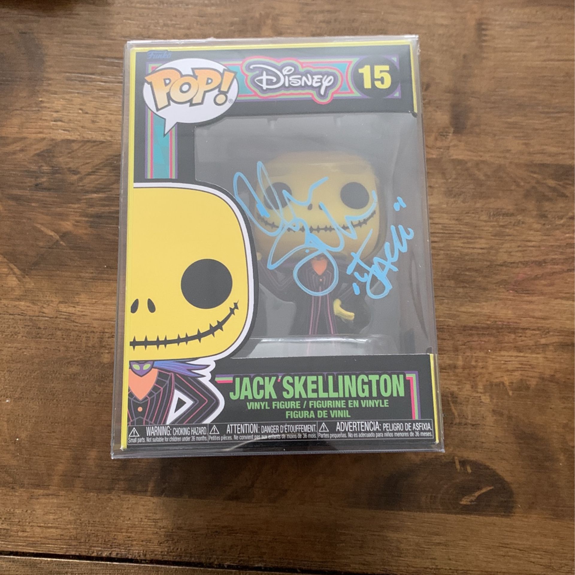 $165 Nightmare Before Christmas Signed Funko Pop