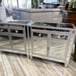 Two Nice End Tables 