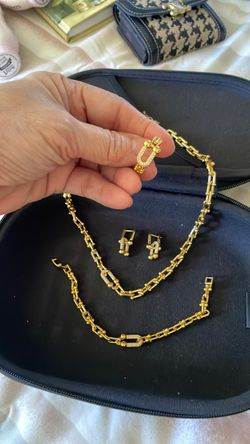 New 10K Saudi gold plated set non-tarnish