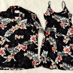 Coconut Shell Couple Matching Hawaiian / shirt M dress size M 