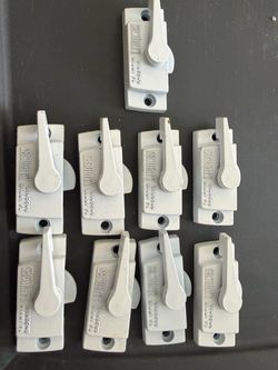 Security Windows Miami FL Metal Window Sash Locks / Cam Locks (Lot of 9)