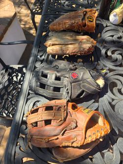 Baseball gloves LEFT and Right hand
